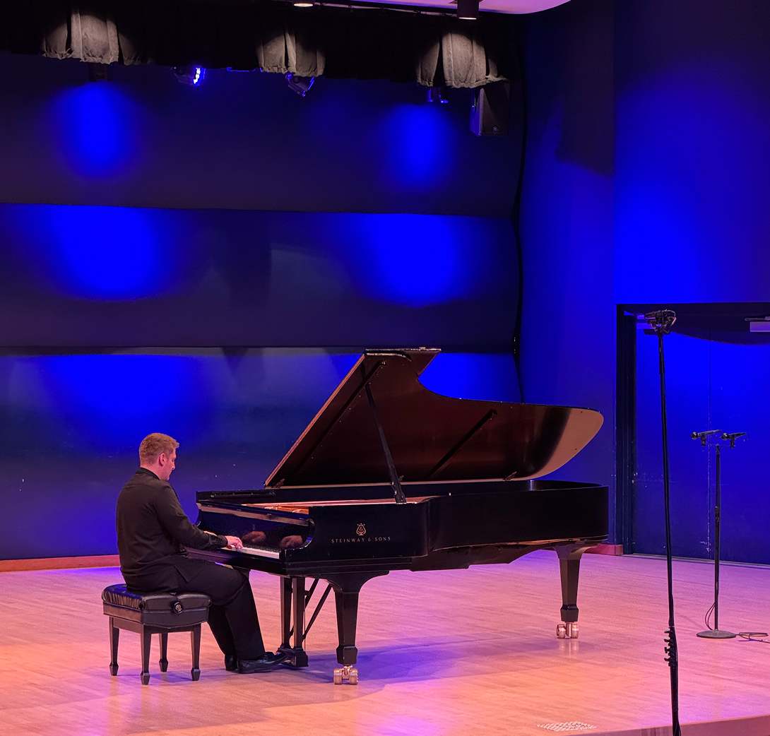 Youth Playing Piano